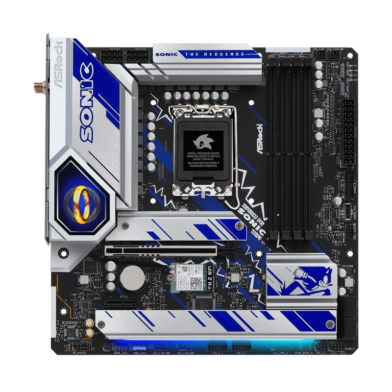 B760M PG Sonic WiFi - Motherboard - micro ATX - LGA1700-Sockel - B760 Chipsat...